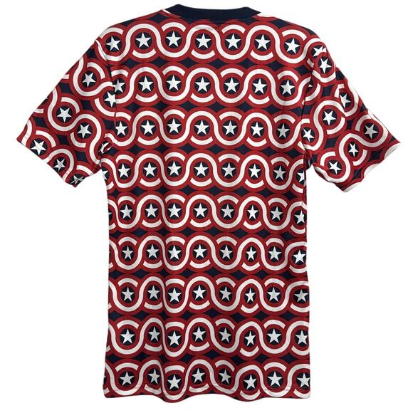 NWT Adidas x Marvel Captain America MLS Soccer Jersey Mens Size Medium (HT3237) - Picture 5 of 6